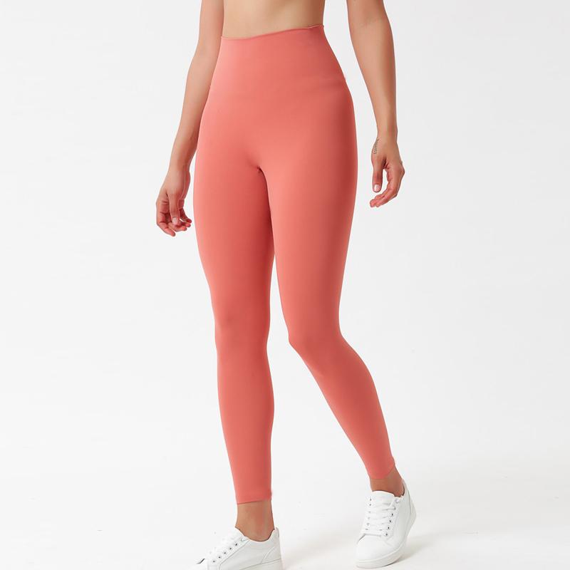 Fitness Athletic Solid Yoga Pants Women Girls High Waist Running Yoga