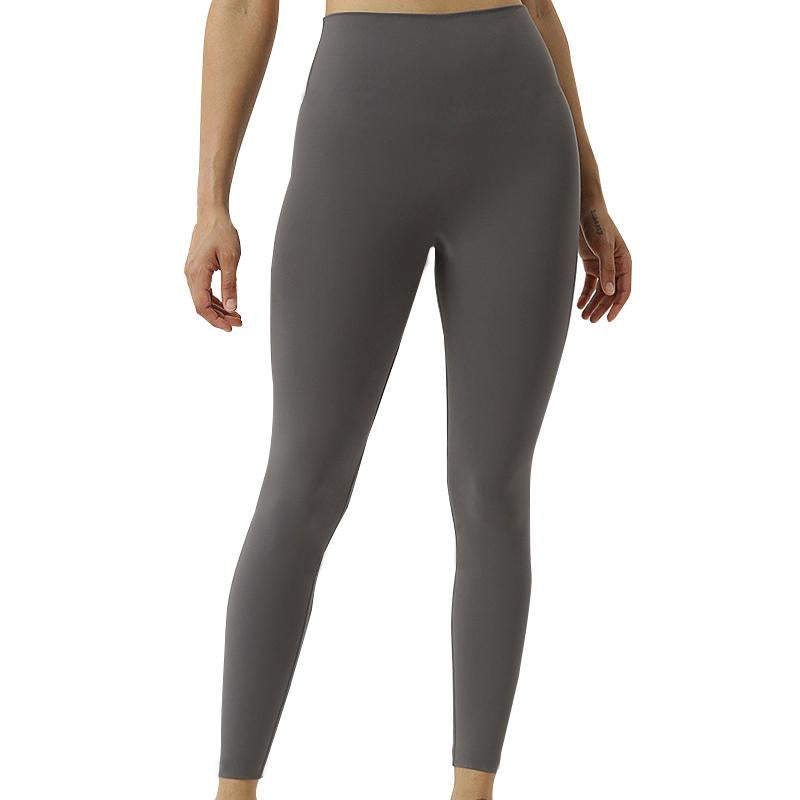 Fitness Athletic Solid Yoga Pants Women Girls High Waist Running Yoga