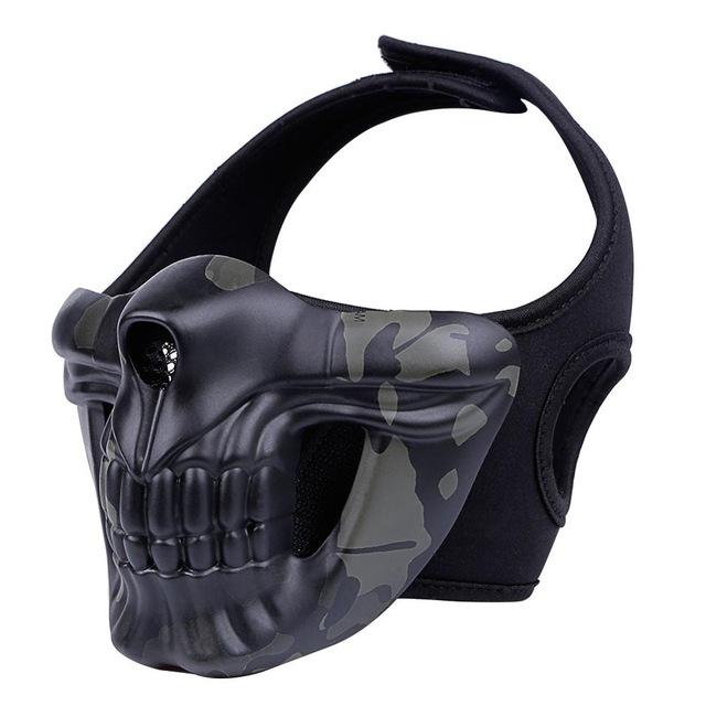 Halloween skull mask outdoor field masks airsoft paintball tractical