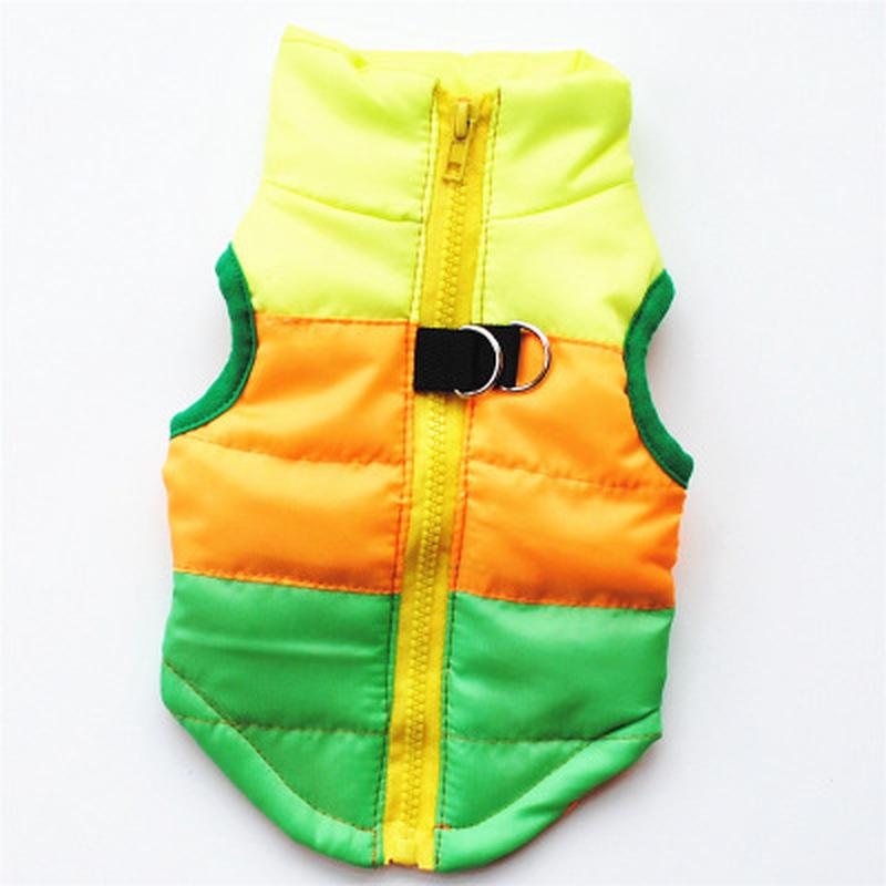 Winter Warm Jacket Pet Dog clothes Windproof Coat Dogs Snowsuit Vest