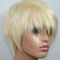 Vancehair 613 blonde full machine Human Hair Wigs Short Human Hair
