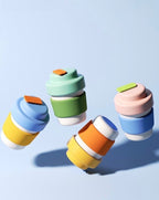 Gummies Thermos, Whimsical Dopamine Vacuum Insulated Tumbler Coffee