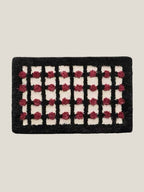Retro Dotted Bath Rug, Ultra Soft, Absorbent & Anti-slip