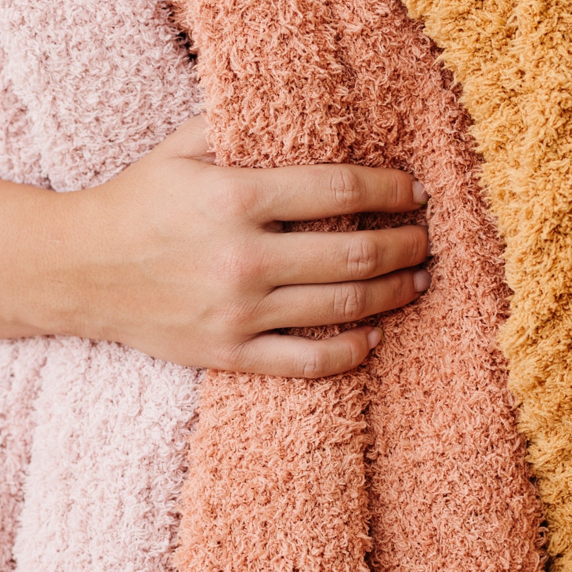 Ribbed Bamboni® Toddler Blanket