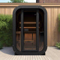 SaunaLife Model CL3G Cube-Series Outdoor 2-Person Home Sauna Kit [SL-MODELCL3G] (SAK23721)