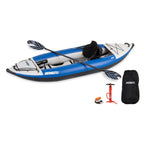 Sea Eagle 300X Explorer 1-Person Inflatable Kayak With Adjustable Footrest [300XK] (SAK18457)