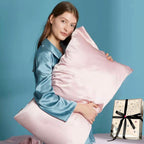 Silky Gift Box: 6A Grade 100% Organic Mulberry Silk Pillowcase Set of