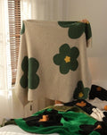 Ultra Soft Microfiber Sunflower Pattern Throw Blanket