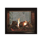White Mountain Hearth Rushmore 40" TruFlame Clean Face Natural Gas Direct Vent Fireplace [DVCT40CSP95N] (SAK34829)