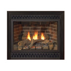White Mountain Hearth Tahoe 32" Direct Vent Deluxe Fireplace With On/Off Switch [DVD32FP] (SAK35129)