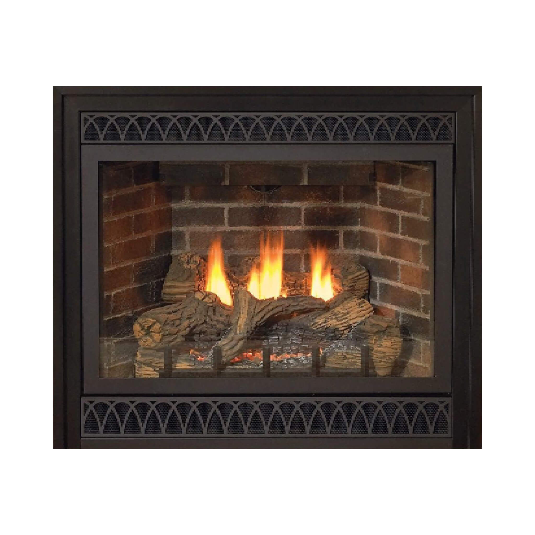 White Mountain Hearth Tahoe Natural Gas Direct Vent Deluxe Fireplace, 42" [DVD42FP] (SAK56218)
